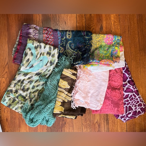 Colorful Patterned Scarves Collection - Picture 1 of 1